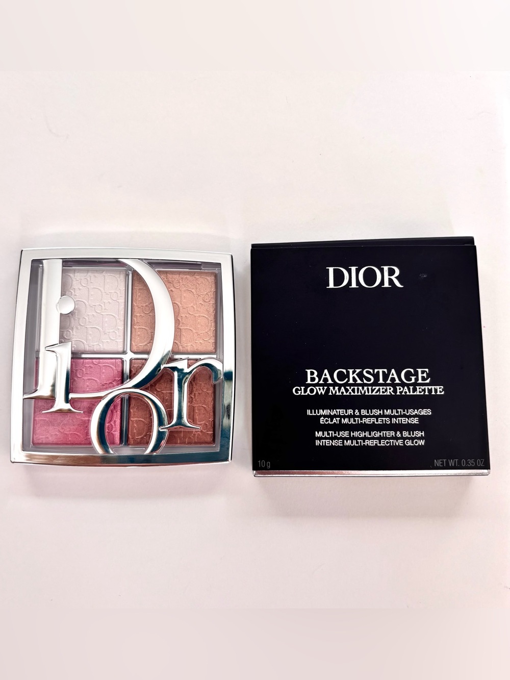 Dior Backstage Glow Maximizer Palette Highlighter 001 Universal Glow BNIB - Picture 4 of 5
